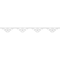 Ekena Millwork Austin Architectural Grade PVC Running Trim, 4"H x 5/8"P x 48"L RUNP04X0625X48AUS - alternate 3